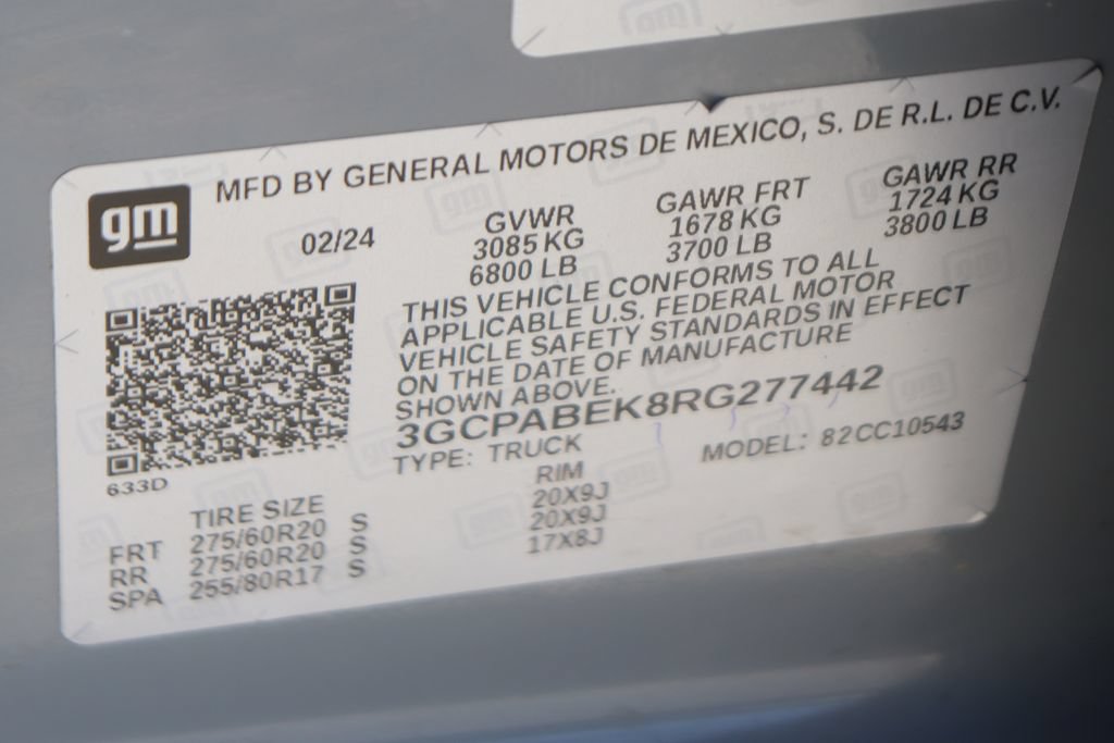 Used 2024 Chevrolet Silverado 1500 Custom RWD image 49