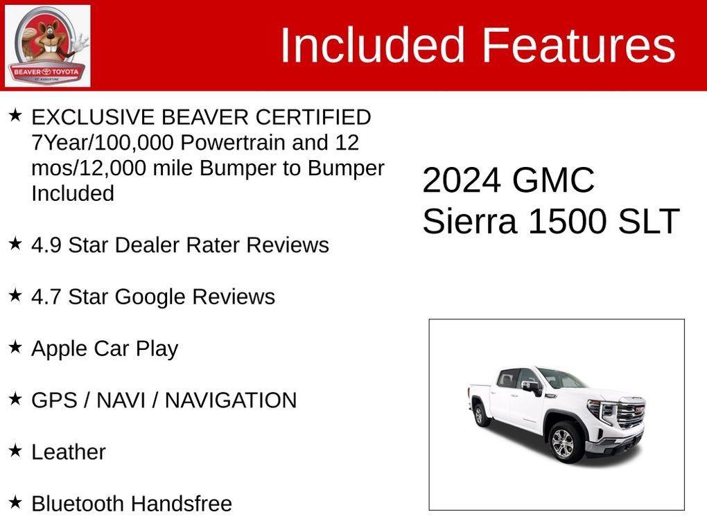 Used 2024 GMC Sierra 1500 SLT AWD/4WD image 4