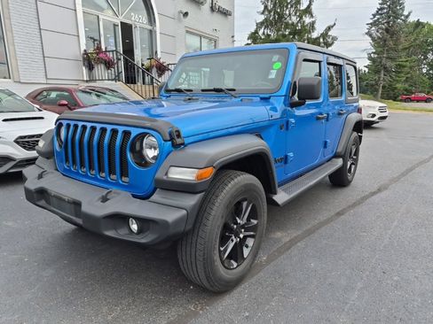 Used 2021 Jeep Wrangler Unlimited Sport AWD/4WD image 2