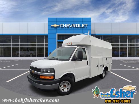 New 2025 Chevrolet Express 3500 w/ Power Convenience Package RWD image 1