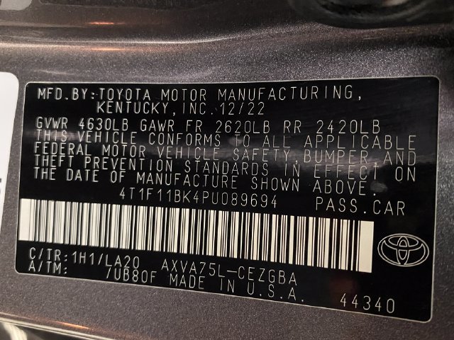 Used 2023 Toyota Camry XLE w/ Cold Weather Package AWD/4WD image 24