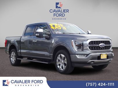 Certified 2022 Ford F150 Platinum w/ Equipment Group 701A High