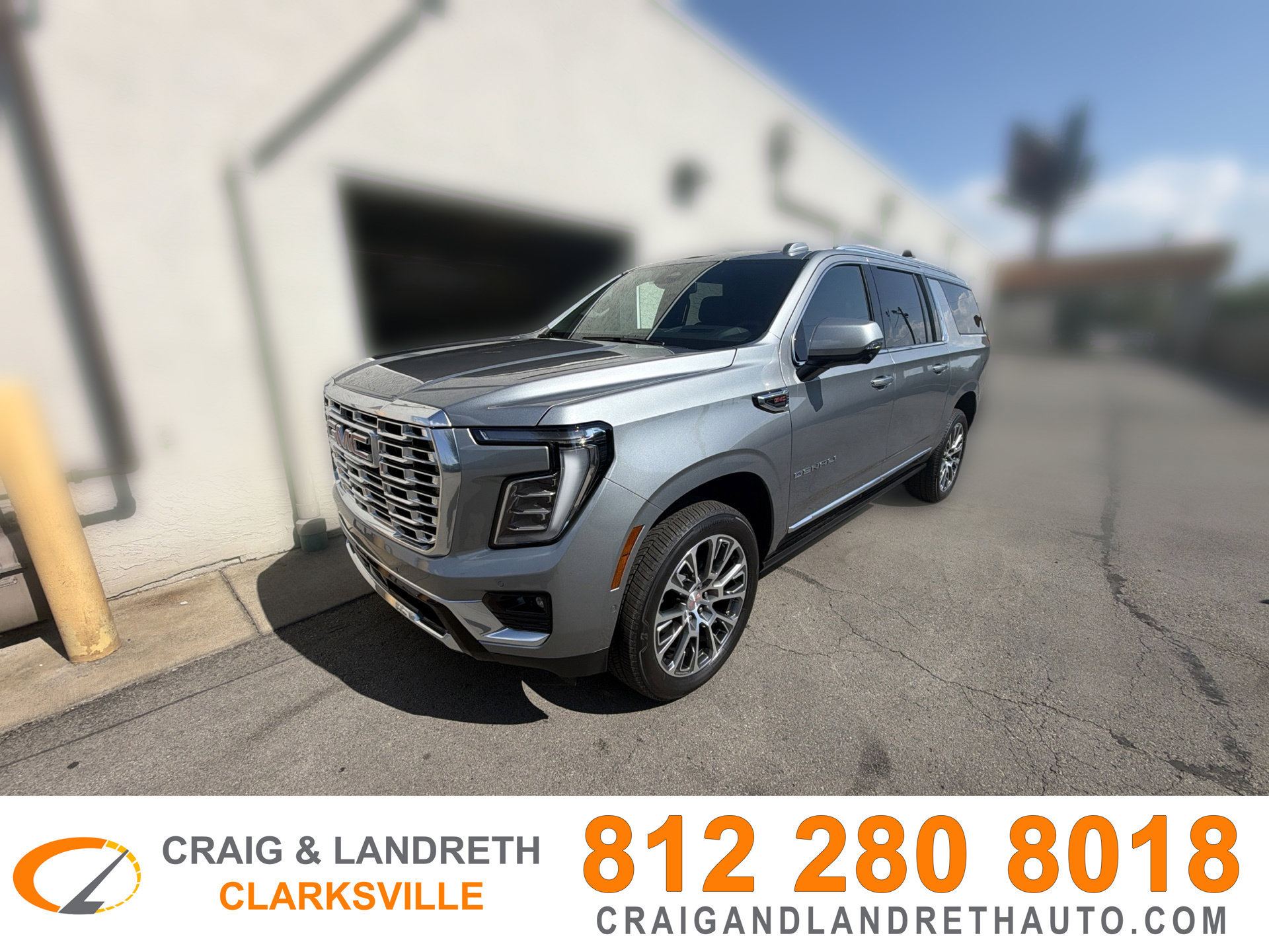 Used 2026 GMC Yukon XL Denali w/ Sun & Power Step Package AWD/4WD image 1