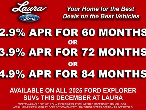 New 2025 Ford Explorer ST w/ Sun And Sound Package image 6