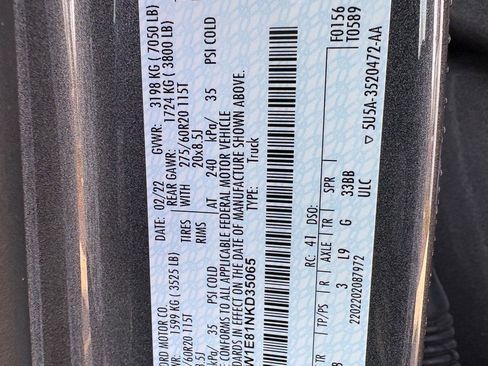 Certified 2022 Ford F150 XLT w/ Equipment Group 302A High image 17