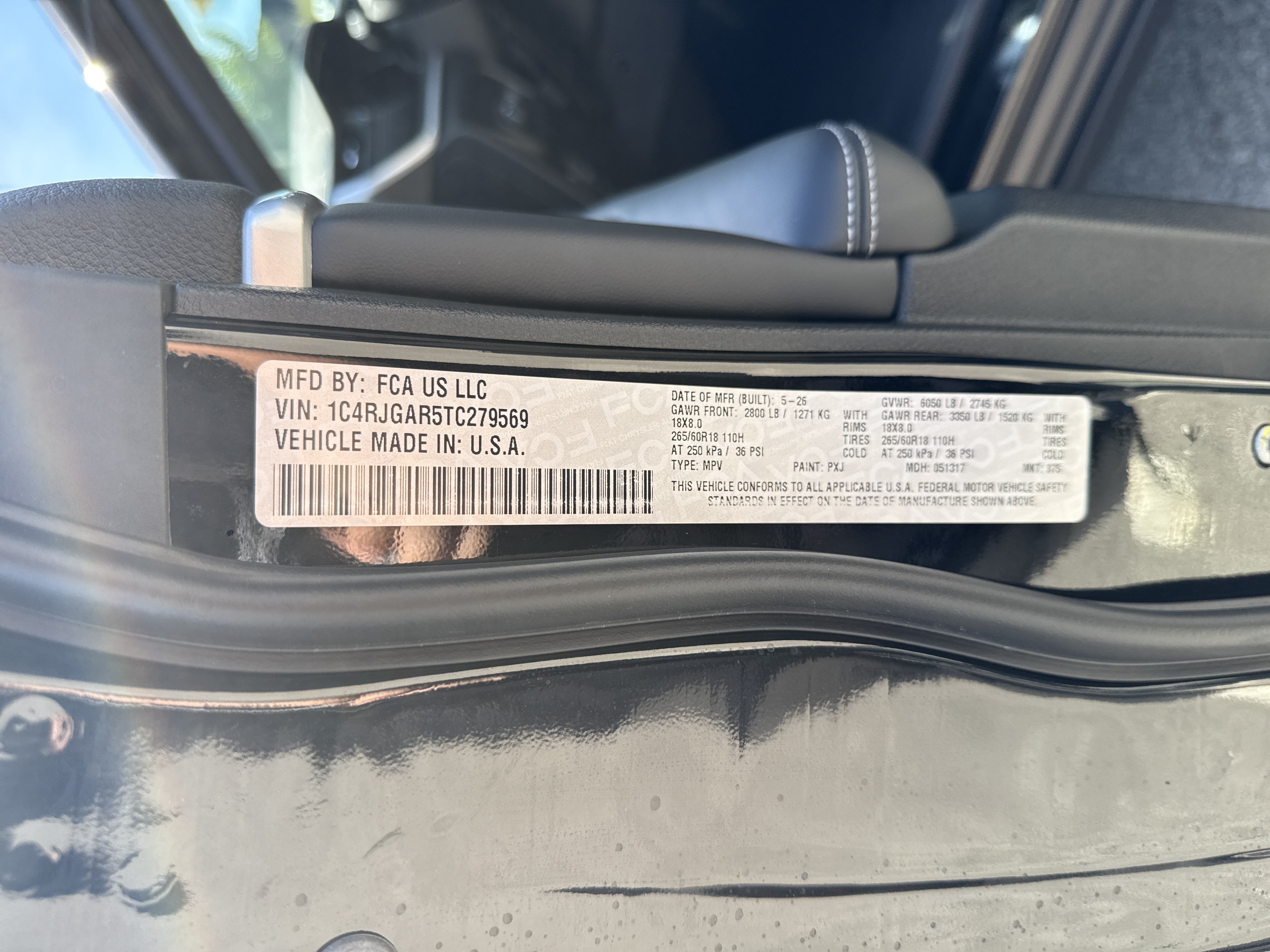 New 2026 Jeep Grand Cherokee Altitude RWD image 33
