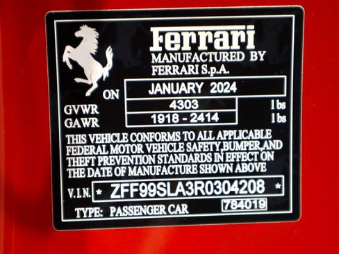 Used 2024 Ferrari 296 GTB RWD image 38