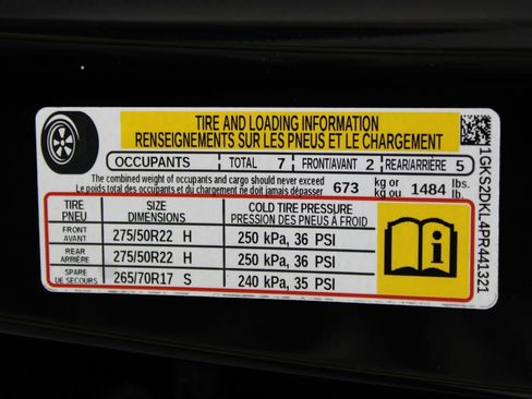 Used 2023 GMC Yukon Denali w/ LPO, Floor Liner Package AWD/4WD image 76