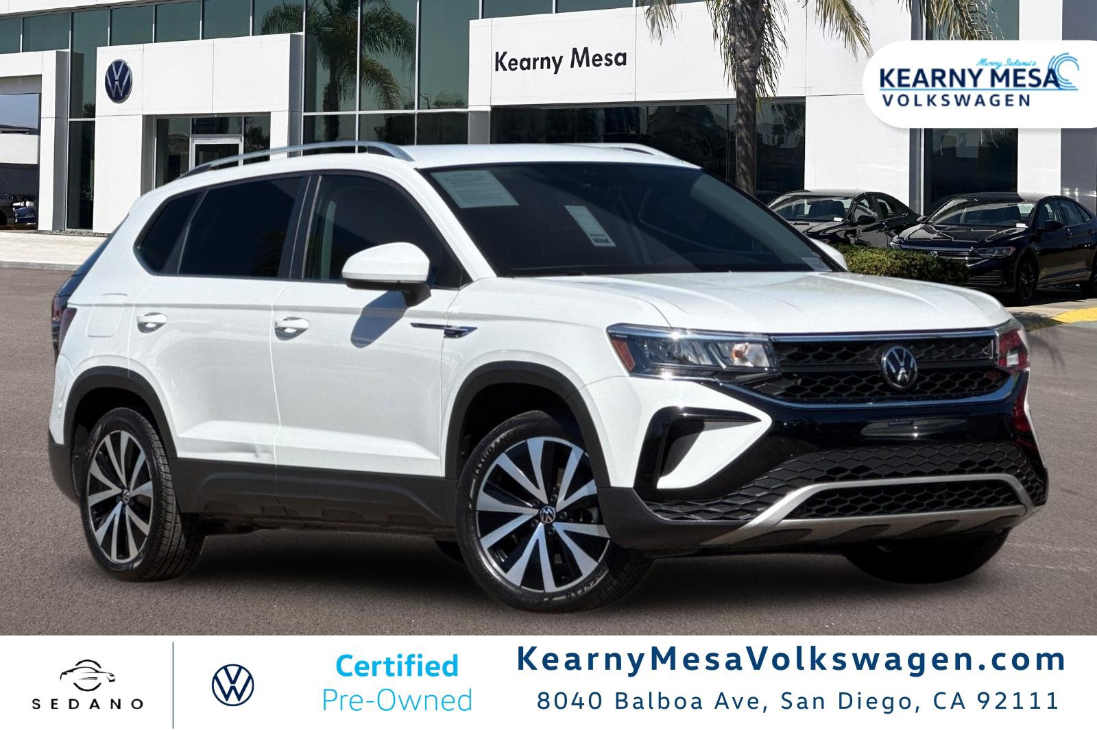 Used 2023 Volkswagen Taos SE FWD image 1