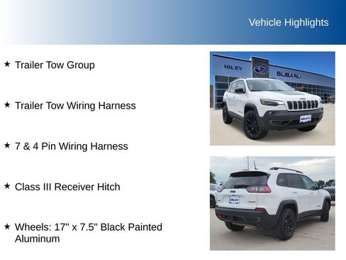 Used 2022 Jeep Cherokee Trailhawk w/ Trailer Tow Group AWD/4WD image 5