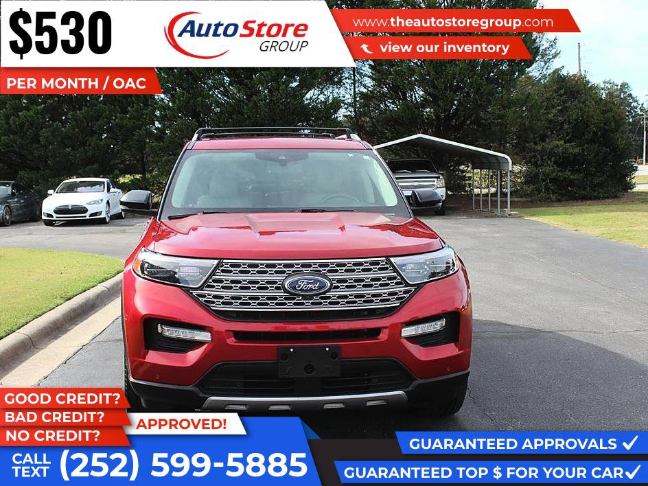 Used 2020 Ford Explorer Limited w/ Class III Trailer Tow Package AWD/4WD image 3