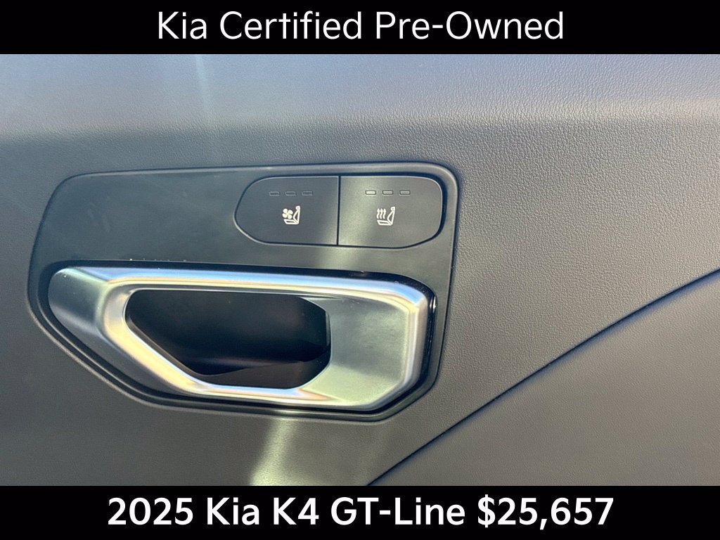Certified 2025 Kia K4 GT-Line w/ GT-Line Premium Package FWD image 21