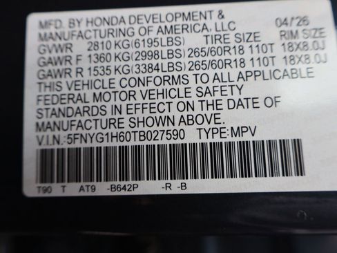 New 2026 Honda Pilot TrailSport image 37