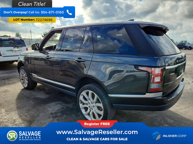 Used 2017 Land Rover Range Rover HSE AWD/4WD image 3