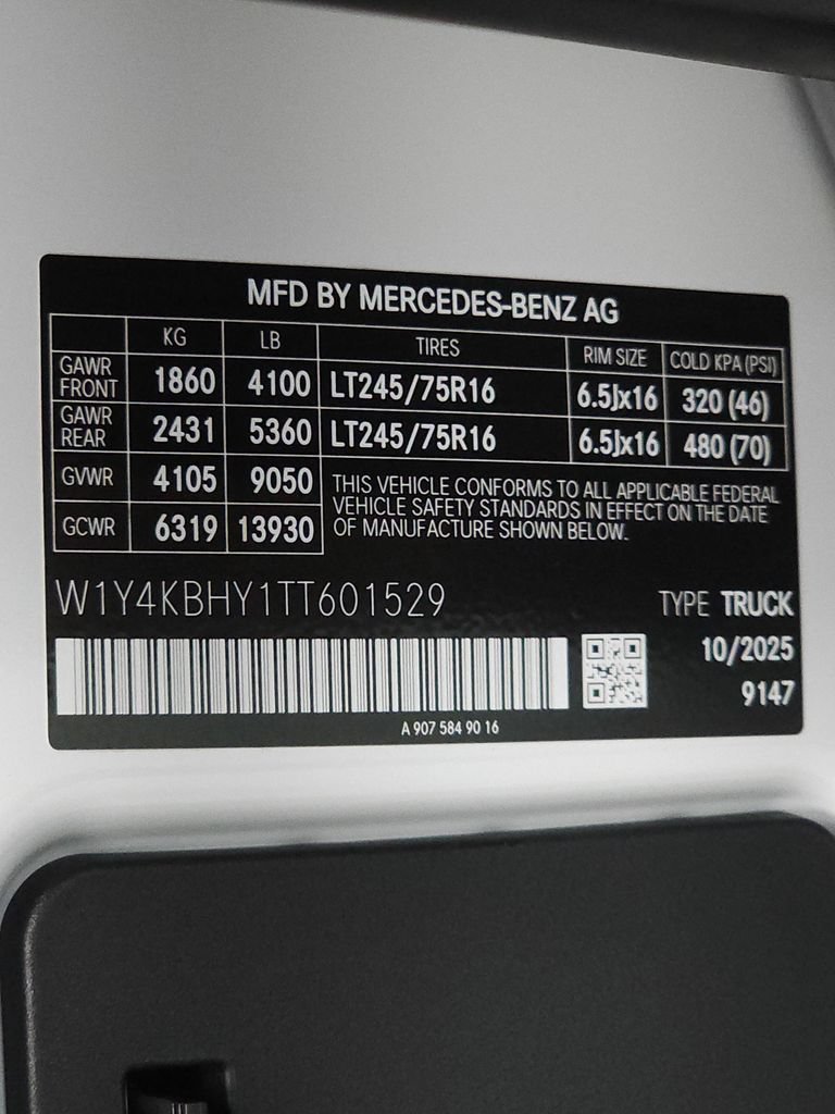 Used 2026 Mercedes-Benz Sprinter 2500 image 30