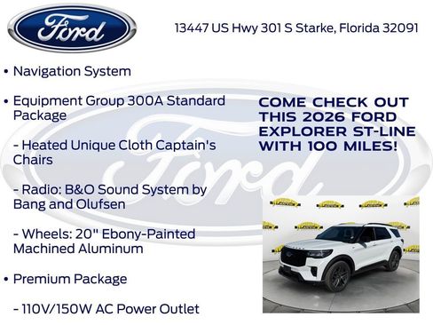 New 2026 Ford Explorer ST-Line RWD image 15