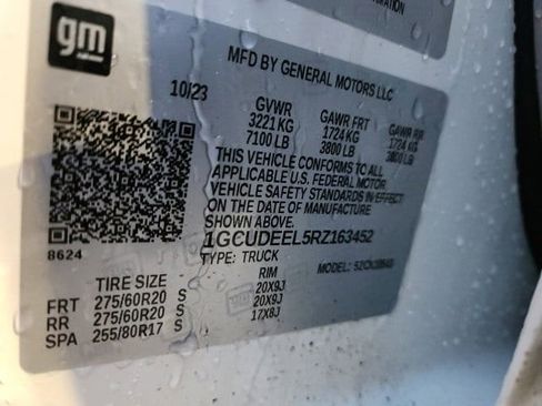 Certified 2024 Chevrolet Silverado 1500 RST w/ All Star Edition Plus image 22