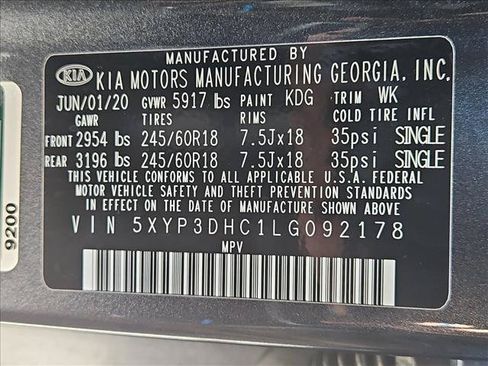 Used 2020 Kia Telluride EX w/ Towing Package AWD/4WD image 24