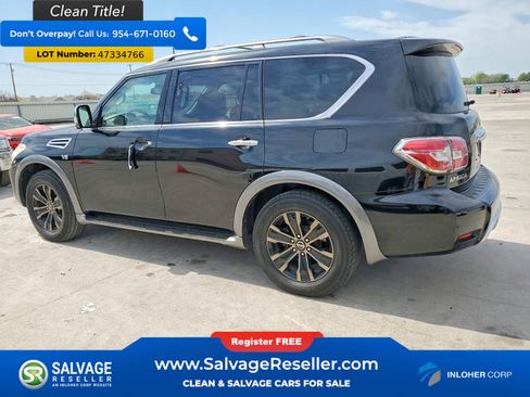 Used 2017 Nissan Armada Platinum w/ Captain Seat Package image 3