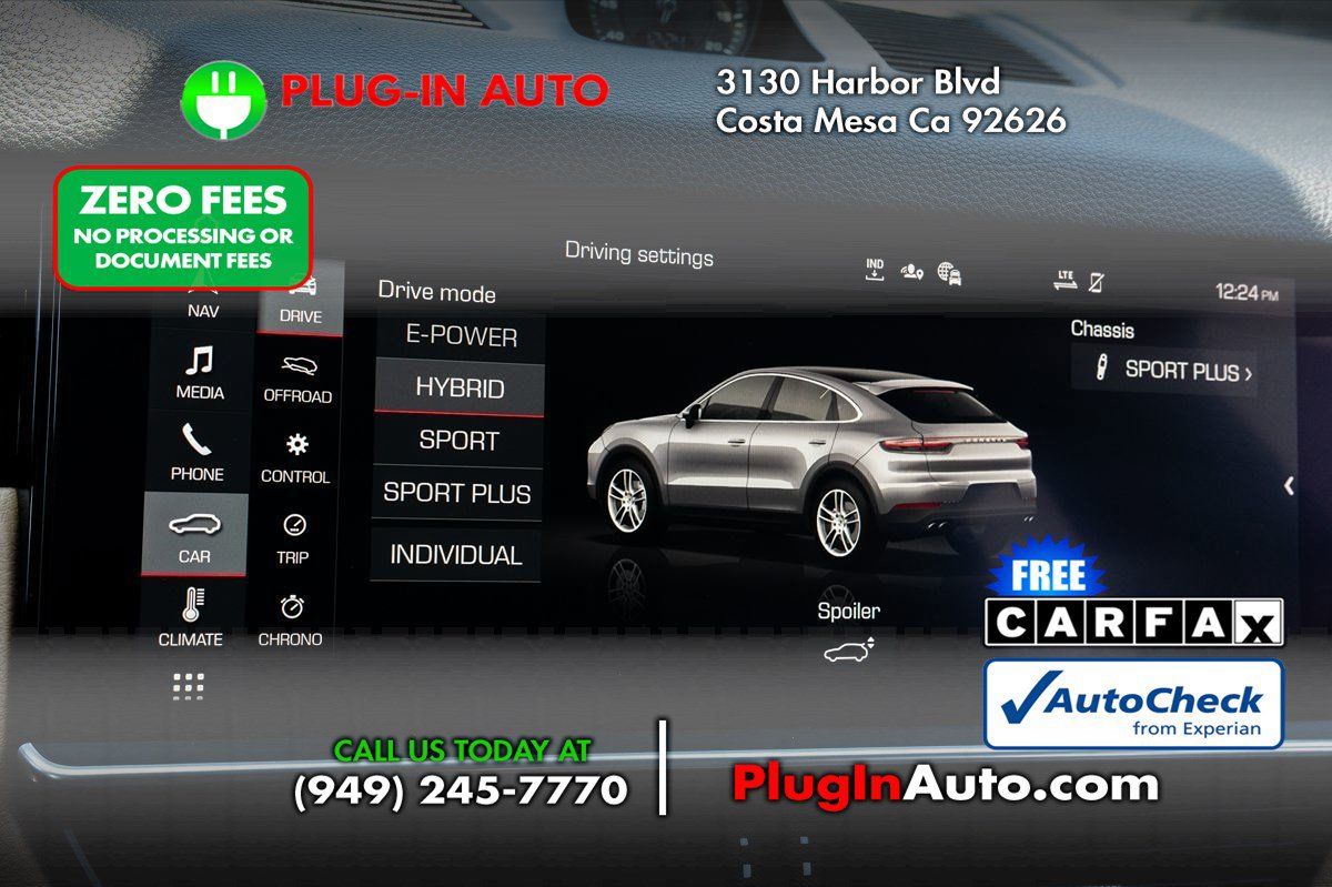 Used 2021 Porsche Cayenne E-Hybrid Coupe AWD/4WD image 31