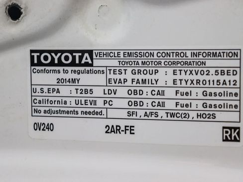 Used 2014 Toyota Camry LE FWD image 28