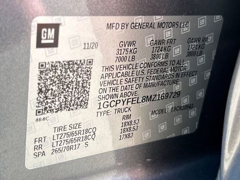 Used 2021 Chevrolet Silverado 1500 LT Trail Boss w/ Convenience Package II image 36