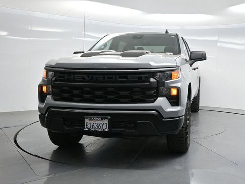 Used 2024 Chevrolet Silverado 1500 Custom Trail Boss w/ Dark Appearance Package AWD/4WD image 48