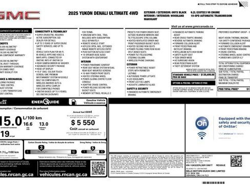 Used 2025 GMC Yukon Denali Ultimate image 3