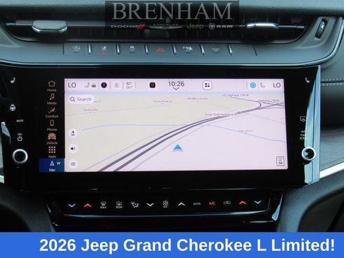 New 2026 Jeep Grand Cherokee L Limited w/ Limited Altitude Package RWD image 16