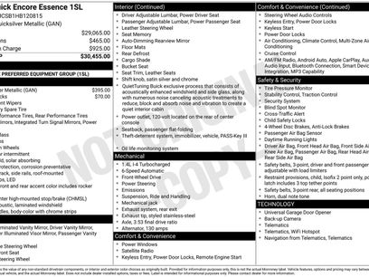 Used 2017 Buick Encore Essence