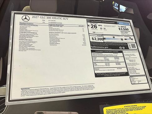 New 2027 Mercedes-Benz GLC 300 4MATIC image 18