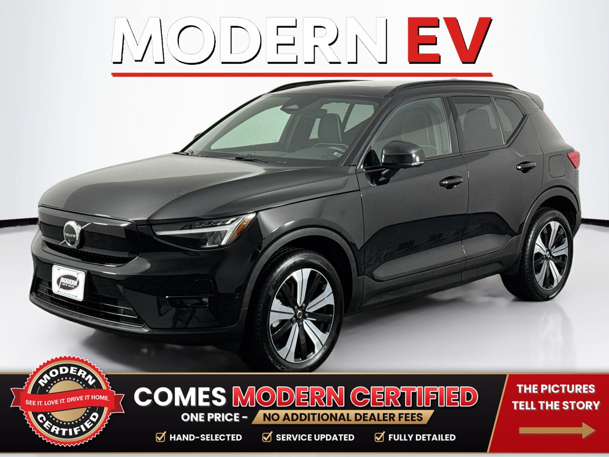 Used 2023 Volvo XC40 Recharge Plus AWD/4WD image 1