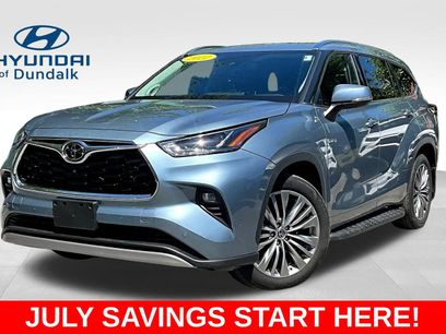 Used 2022 Toyota Highlander Platinum