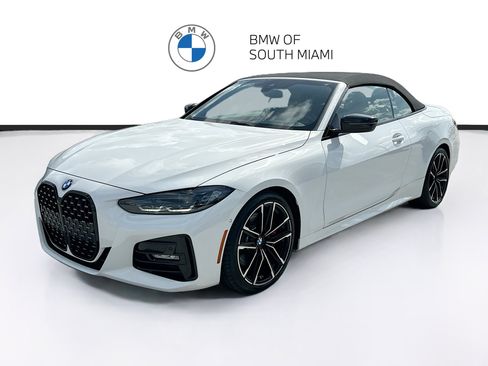 Used 2024 BMW 430i Convertible w/ M Sport Package RWD image 3