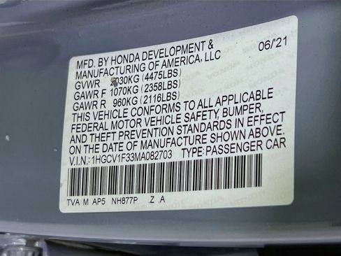 Used 2021 Honda Accord Sport image 29