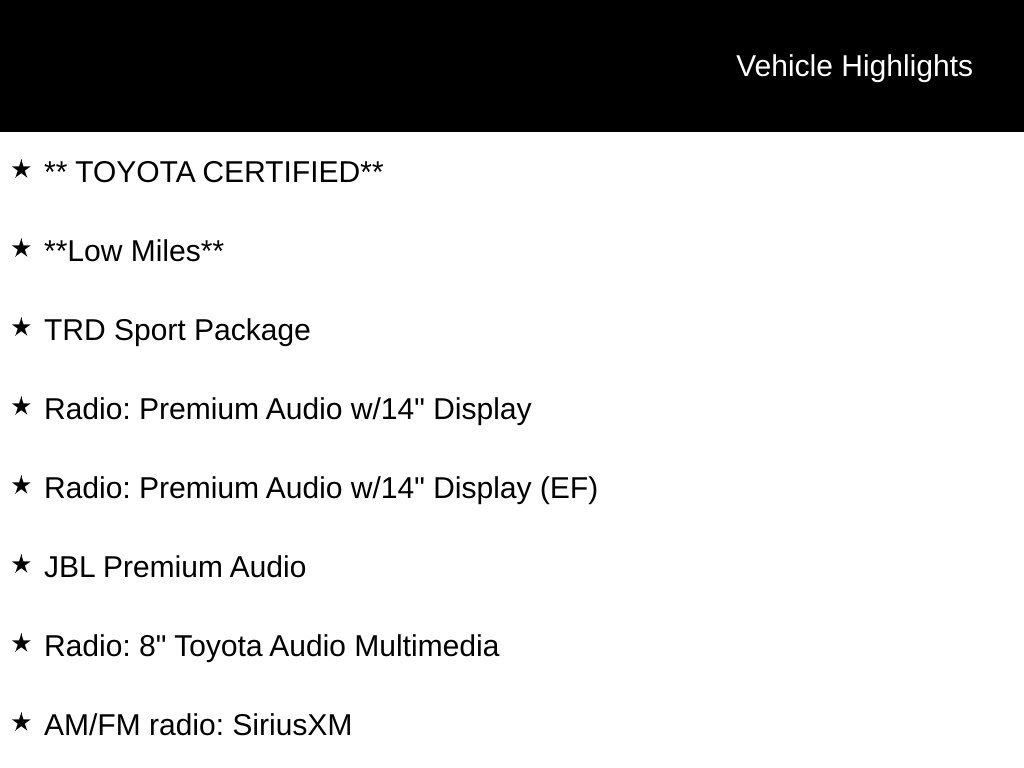 Certified 2025 Toyota Tacoma TRD Sport RWD image 28