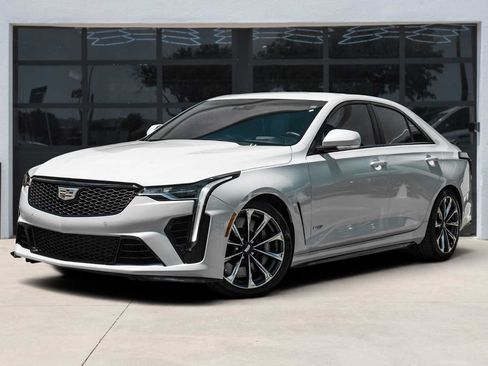 Used 2023 Cadillac CT4 V Blackwing w/ Technology Package RWD image 1