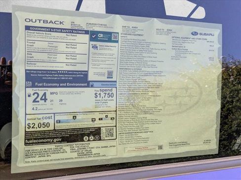 New 2026 Subaru Outback Limited XT image 19