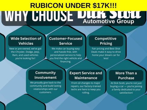 Used 2017 Jeep Wrangler Unlimited Rubicon w/ Cold Weather Group AWD/4WD image 4