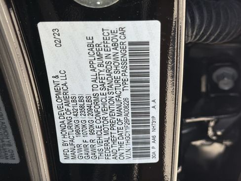 Used 2023 Honda Accord LX image 30
