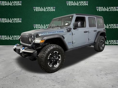 Used 2025 Jeep Wrangler Unlimited Rubicon 4xe w/ Safety Group AWD/4WD image 3