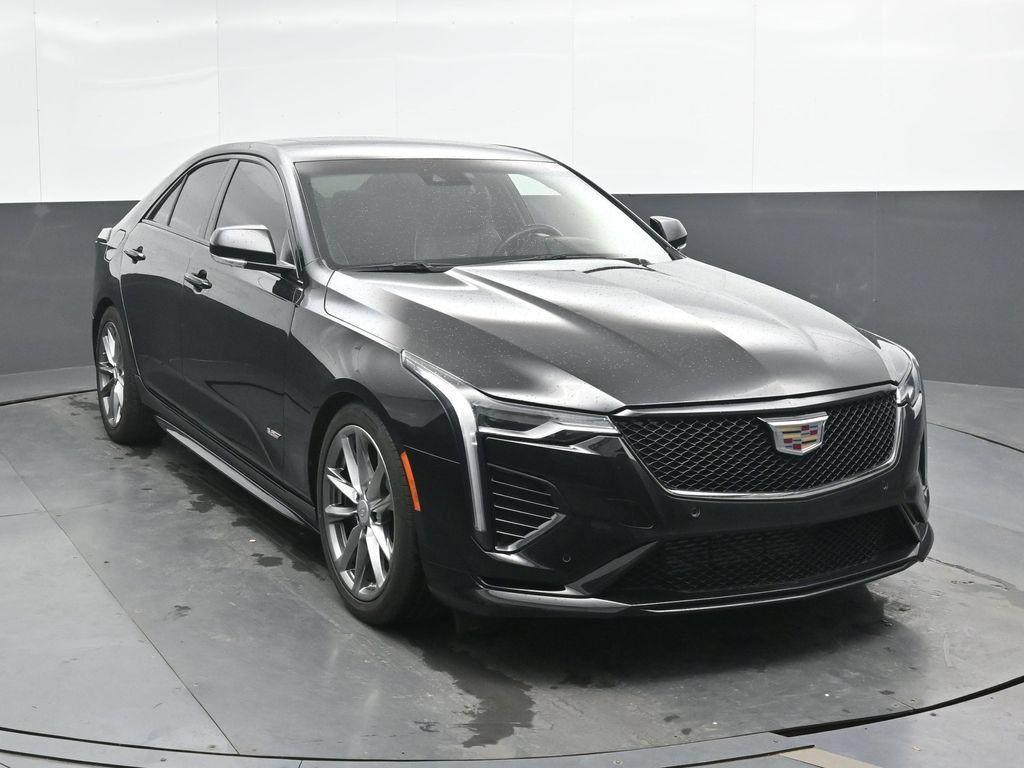Used 2023 Cadillac CT4 V w/ Navigation Package RWD image 4