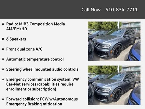 Used 2021 Volkswagen Tiguan SE R-Line FWD image 4