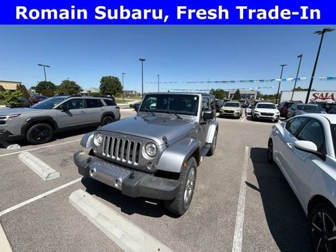 Used 2017 Jeep Wrangler Sahara w/ Trailer Tow Group AWD/4WD image 1