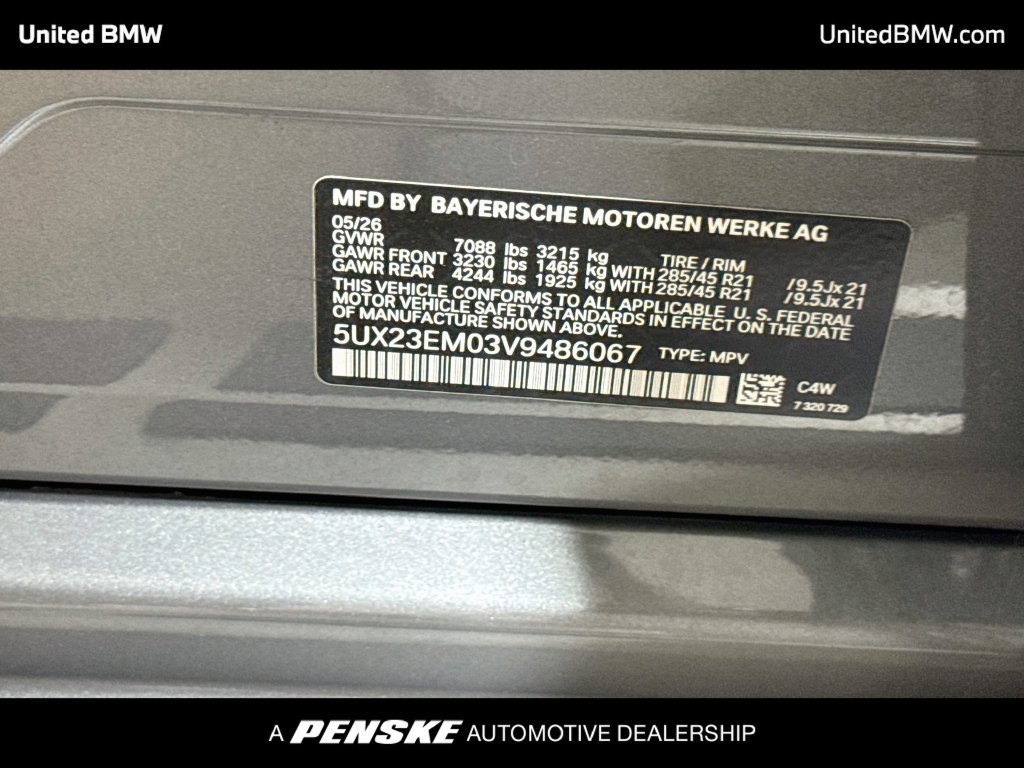 Certified 2027 BMW X7 xDrive40i AWD/4WD image 23