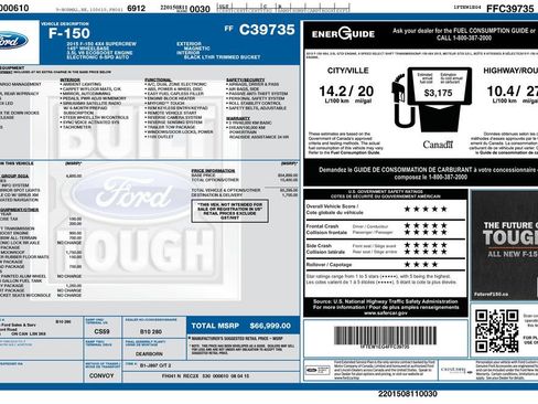 Used 2015 Ford F150 Lariat w/ Equipment Group 502A Luxury AWD/4WD image 29