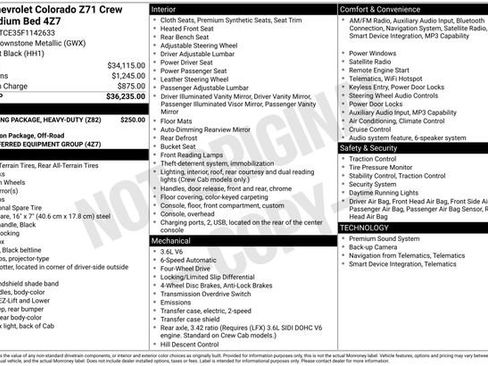 Used 2015 Chevrolet Colorado Z71 image 3