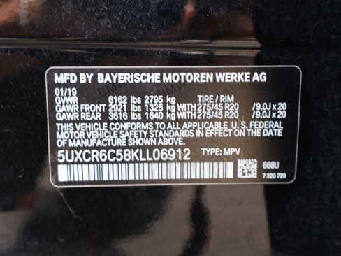 Used 2019 BMW X5 xDrive40i w/ Premium Package 2 AWD/4WD image 32