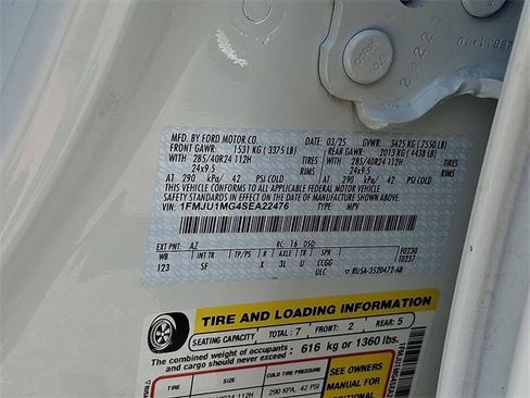 New 2025 Ford Expedition Platinum w/ Platinum Ultimate Package image 19