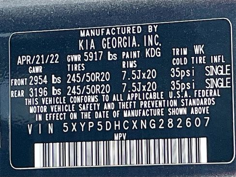 Used 2022 Kia Telluride SX w/ SX Prestige Package image 35